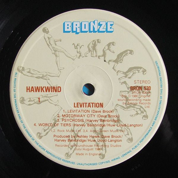 Hawkwind – Levitation - 1980 UK Pressing! VinylPursuit.com