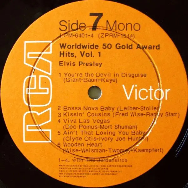 Elvis – Worldwide 50 Gold Award Hits, Vol. 1 - 1970 Box Set with Souvenir Photo Album VinylPursuit.com