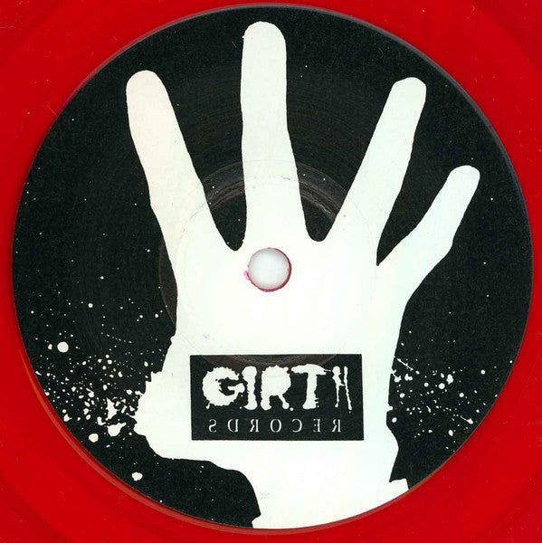 4 – String Crack Effort - 7" Single, 1994 US Red Vinyl Vinyl Pursuit Inc