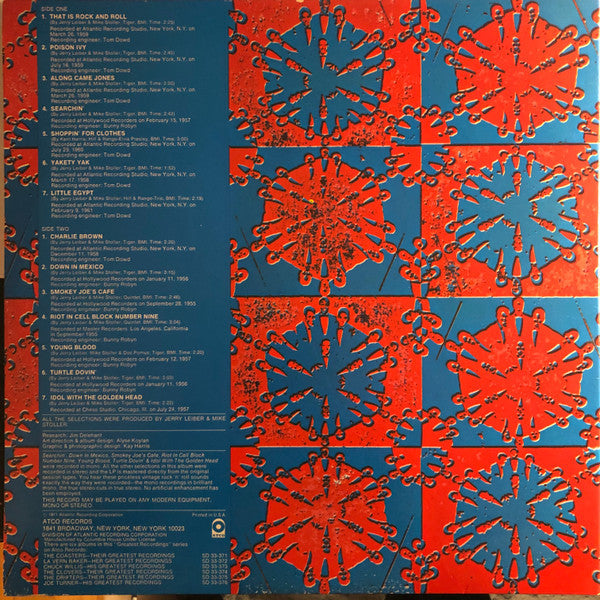 The Coasters – Their Greatest Recordings, The Early Years - 1971 Mono Pressing VinylPursuit.com