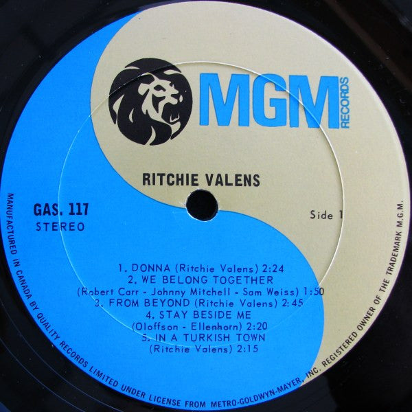 Ritchie Valens – Ritchie Valens - 1970 Original VinylPursuit.com