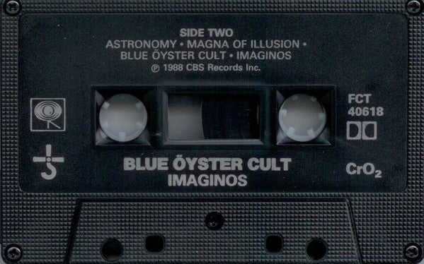 Blue Öyster Cult – Imaginos - 1988 Cassette VinylPursuit.com