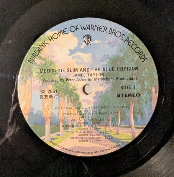 James Taylor – Mud Slide Slim And The Blue Horizon - 1973 Original VinylPursuit.com