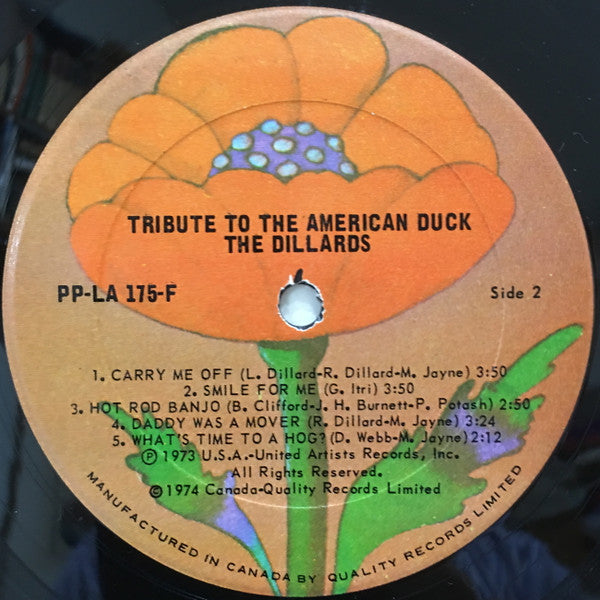 The Dillards – Tribute To The American Duck - 1974 Original VinylPursuit.com