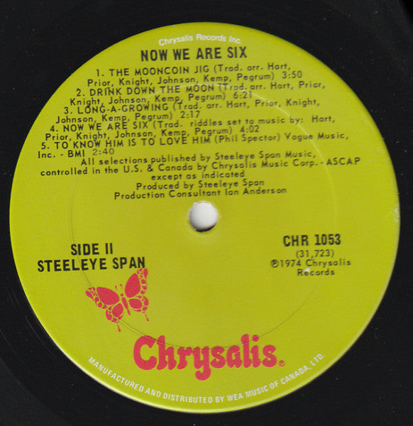 Steeleye Span – Now We Are Six VinylPursuit.com