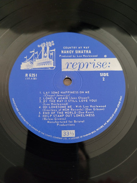 Nancy Sinatra – Country, My Way VinylPursuit.com