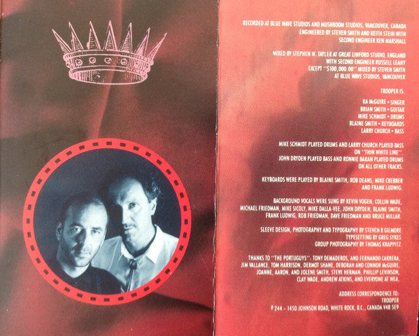 Trooper – The Last Of The Gypsies - 1989 Cassette VinylPursuit.com