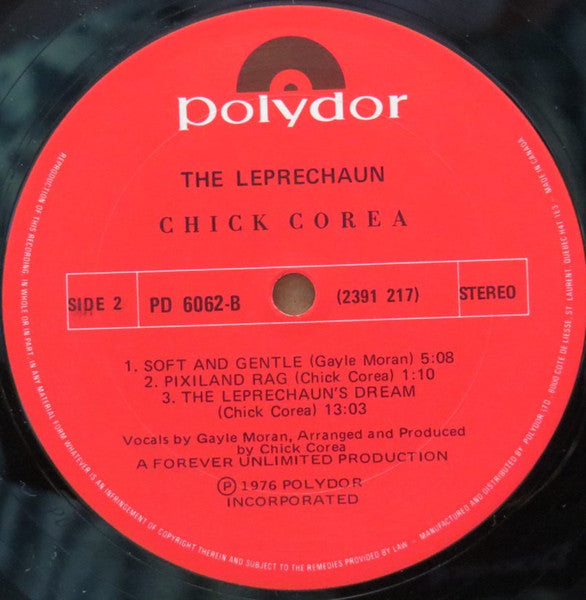 Chick Corea – The Leprechaun - 1976 Original VinylPursuit.com