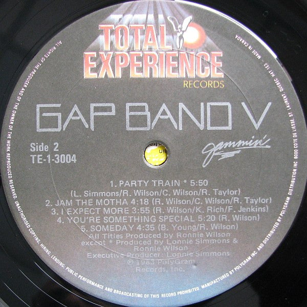 The Gap Band V – Jammin' - 1983 VinylPursuit.com