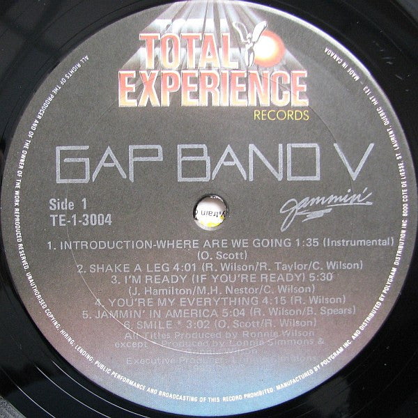 The Gap Band V – Jammin' - 1983 VinylPursuit.com