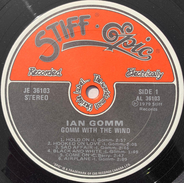 Ian Gomm - Gomm with the wind - 1979 VinylPursuit.com