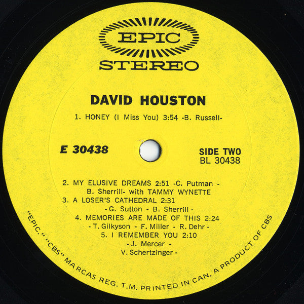 David Houston – David Houston VinylPursuit.com