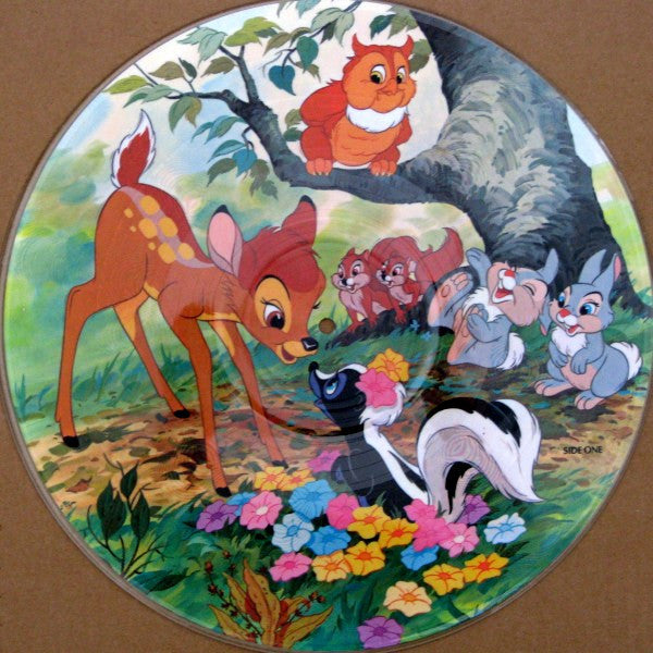 Story And Songs From Bambi - 1982 Original Picture Disc VinylPursuit.com