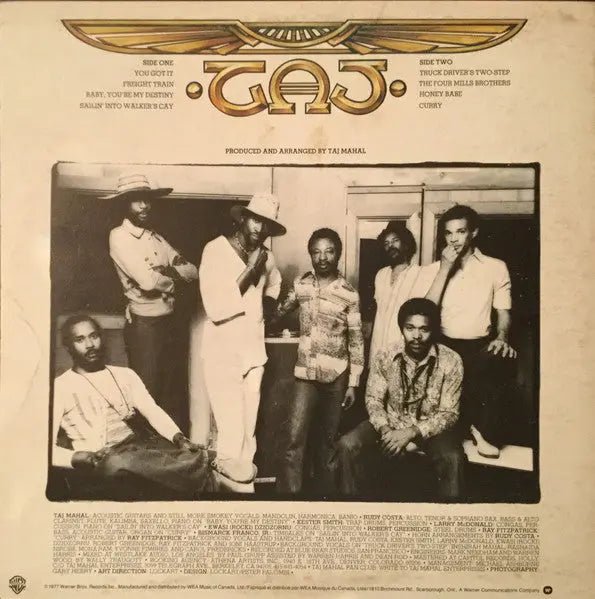 Taj Mahal – Music Fuh Ya (Musica Para Tu) VinylPursuit.com