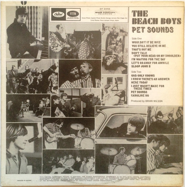 The Beach Boys - Pet Sounds - RARE 1966 Stereo Pressing VinylPursuit.com