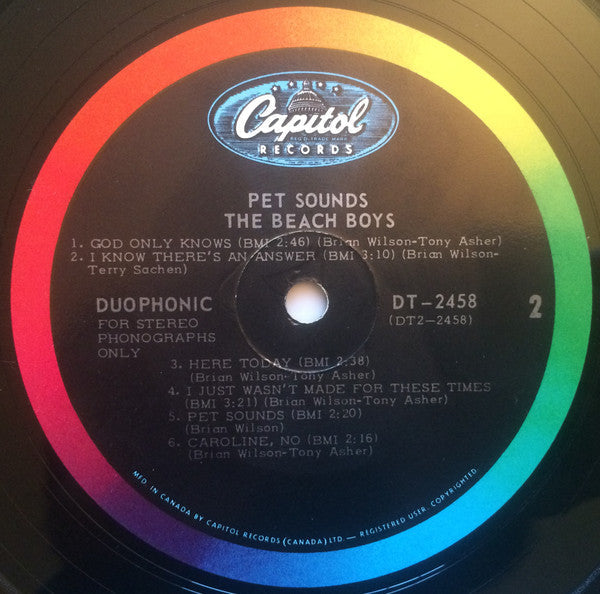 The Beach Boys - Pet Sounds - RARE 1966 Stereo Pressing VinylPursuit.com