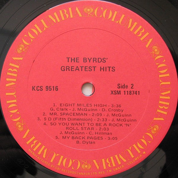 The Byrds – The Byrds' Greatest Hits VinylPursuit.com
