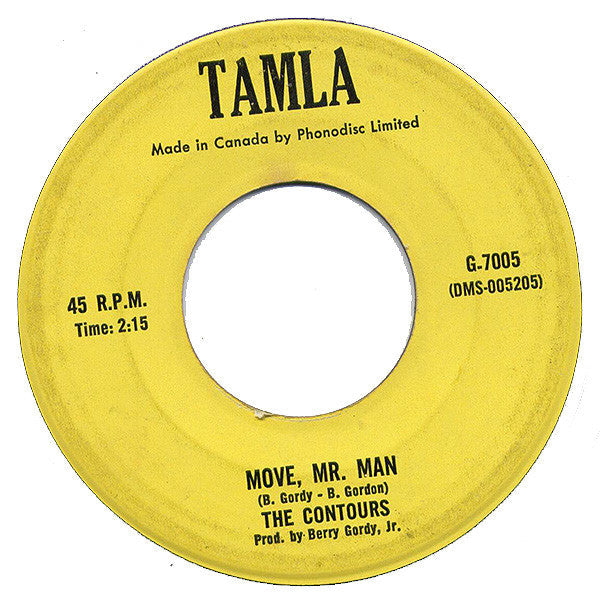 The Contours – Do You Love Me -  7" Single - 1962 Vinyl Pursuit Inc