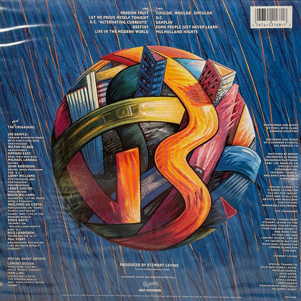 The Crusaders – Life In The Modern World - 1988 Original SEALED! VinylPursuit.com