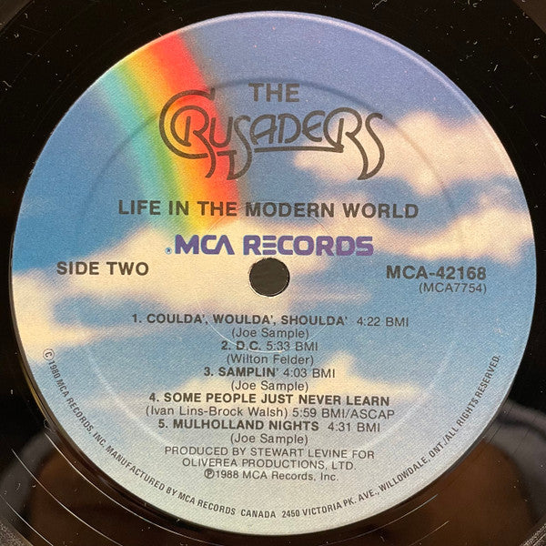 The Crusaders – Life In The Modern World - 1988 Original SEALED! VinylPursuit.com