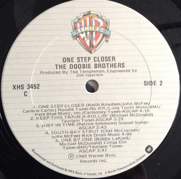 The Doobie Brothers – One Step Closer - 1980 Original! VinylPursuit.com