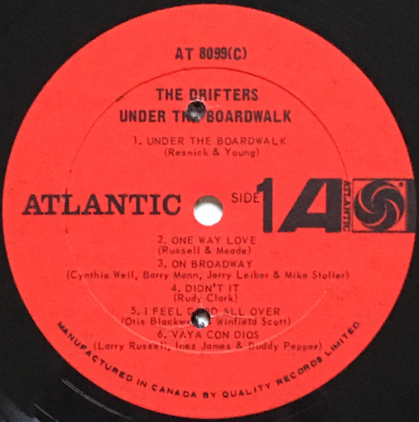 The Drifters – Under The Boardwalk - Early Mono Pressing! VinylPursuit.com