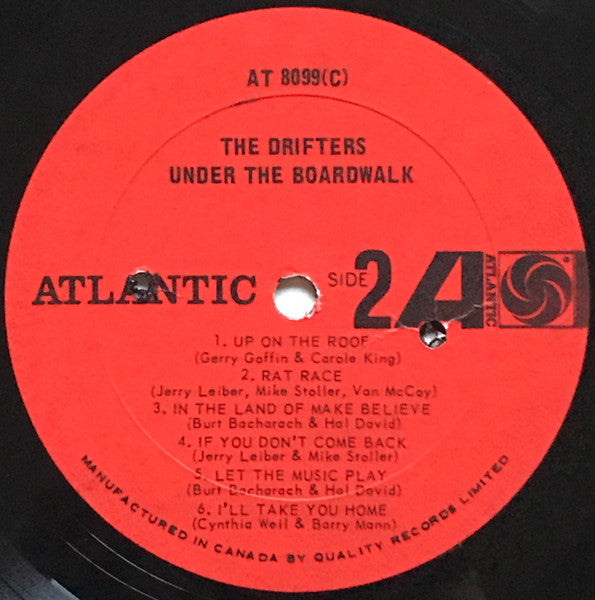 The Drifters – Under The Boardwalk - Early Mono Pressing! VinylPursuit.com