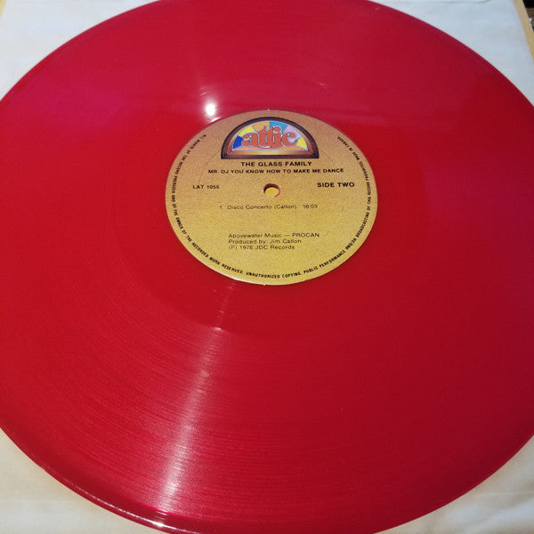 The Glass Family – Mr DJ You Know How To Make Me Dance - 1978, Red Vinyl - Bargain Bin! VinylPursuit.com