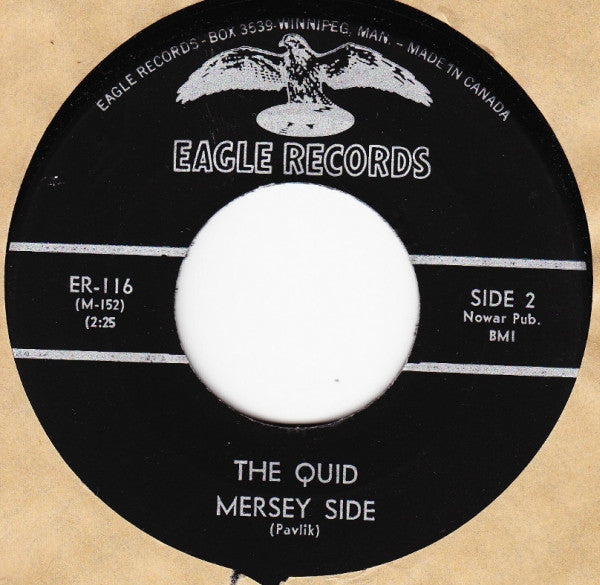 The Quid – Crazy Things / Mersey Side -  7" Single - 1965, Rare Vinyl Pursuit Inc