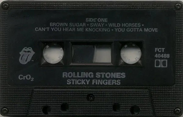 The Rolling Stones – Sticky Fingers - Cassette VinylPursuit.com