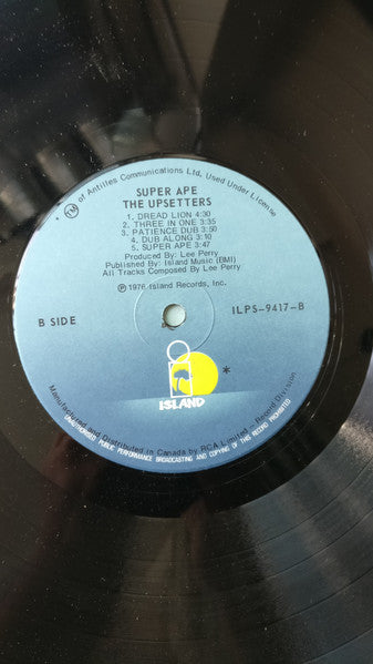 The Upsetters – Super Ape - Very Rare! VinylPursuit.com