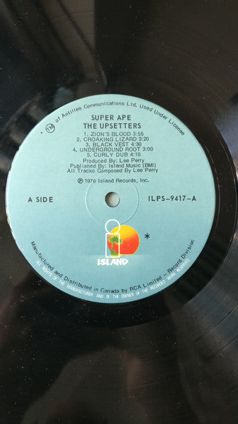 The Upsetters – Super Ape - Very Rare! VinylPursuit.com