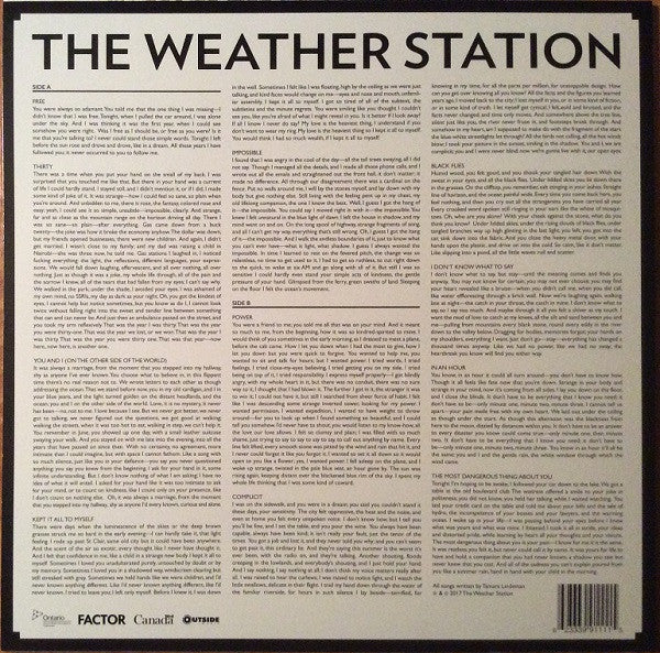 The Weather Station – The Weather Station VinylPursuit.com