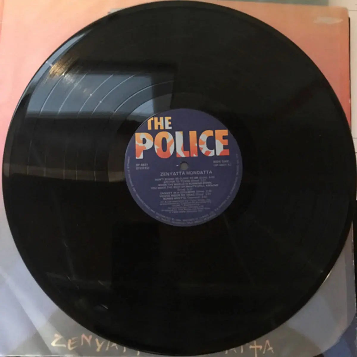 The Police – Zenyatta Mondatta - 1980 Original VinylPursuit.com