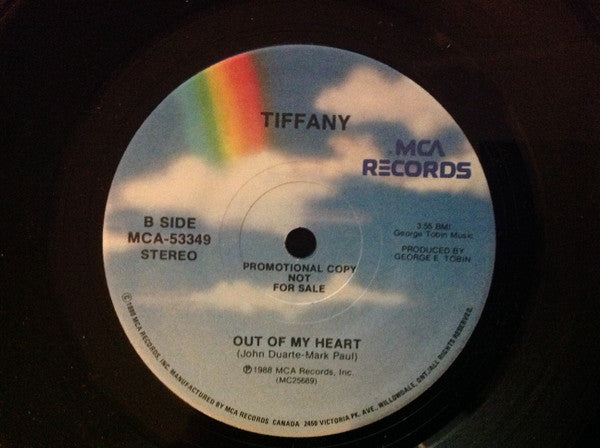 Tiffany – Should've Been Me -  7" Single, 1988 Original Promo, Rare Vinyl Pursuit Inc