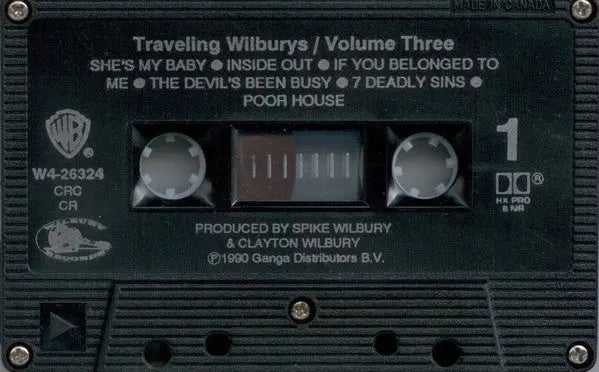 Traveling Wilburys – Vol. 3 - Cassette, 1990 VinylPursuit.com