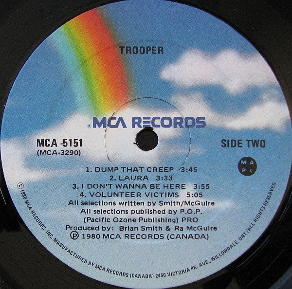 Trooper – Trooper - 1980 VinylPursuit.com