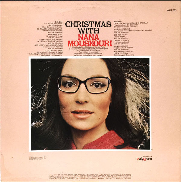 Nana Mouskouri – Christmas With Nana Mouskouri - In Shrinkwrap! VinylPursuit.com