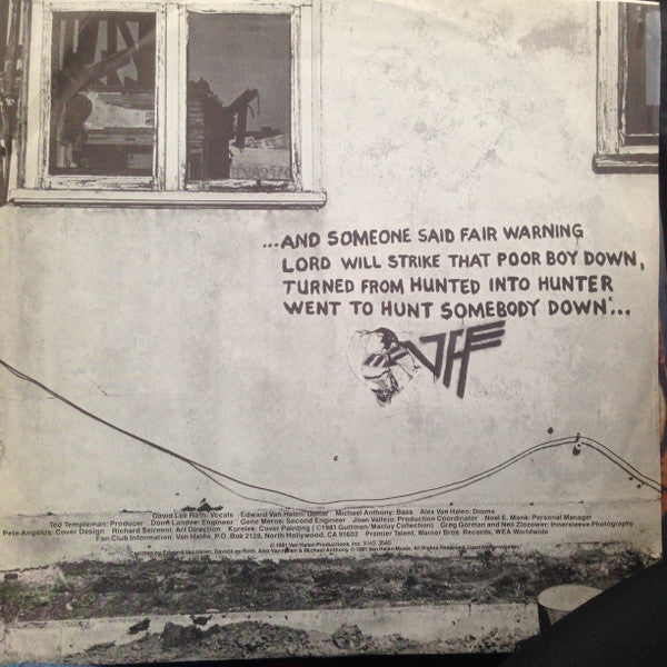 Van Halen - Fair Warning - 1983, RARE! VinylPursuit.com