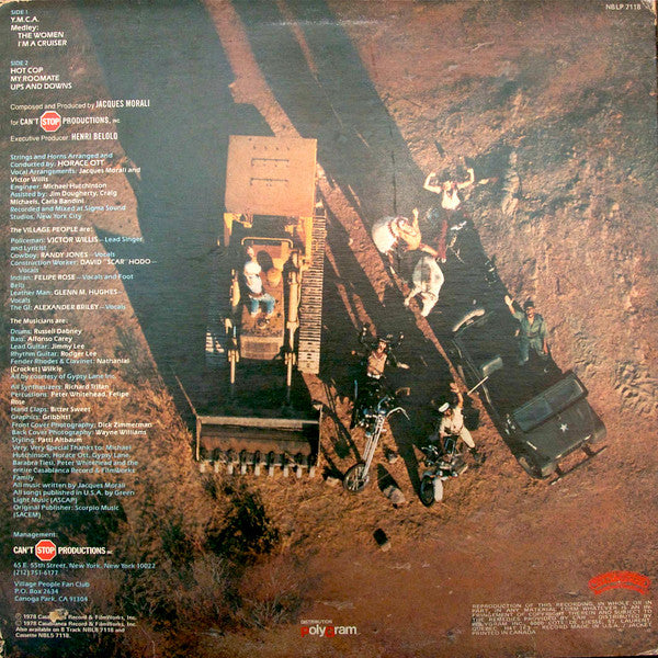 Village People – Cruisin - 1978 VinylPursuit.com