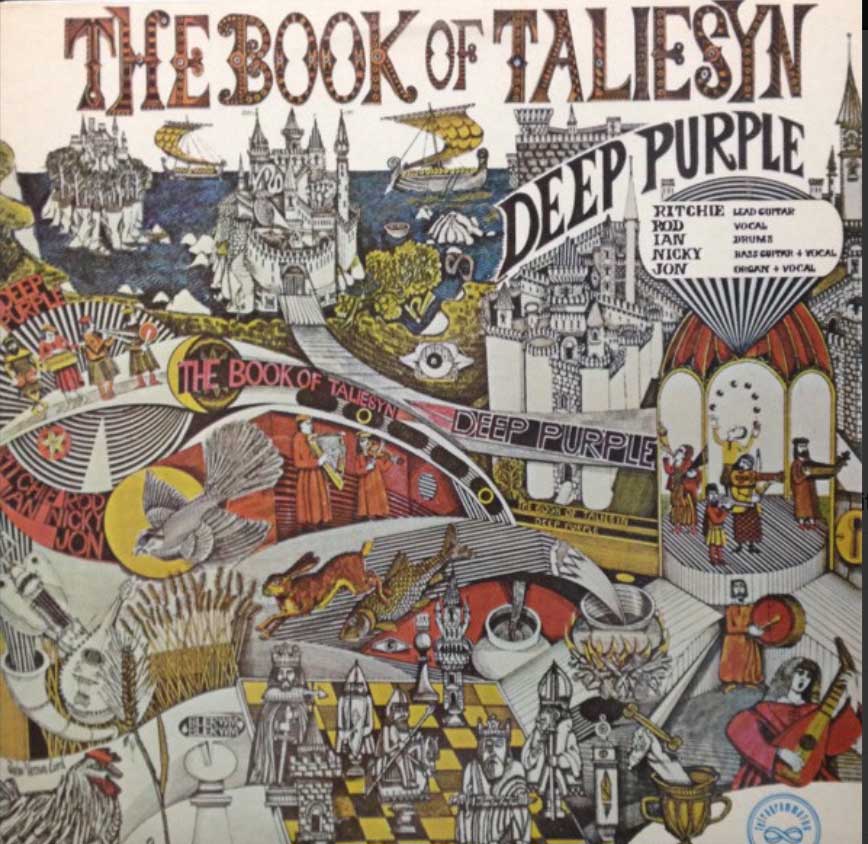 Deep Purple - The Book Of Taliesyn - 1968 US Original! VinylPursuit.com