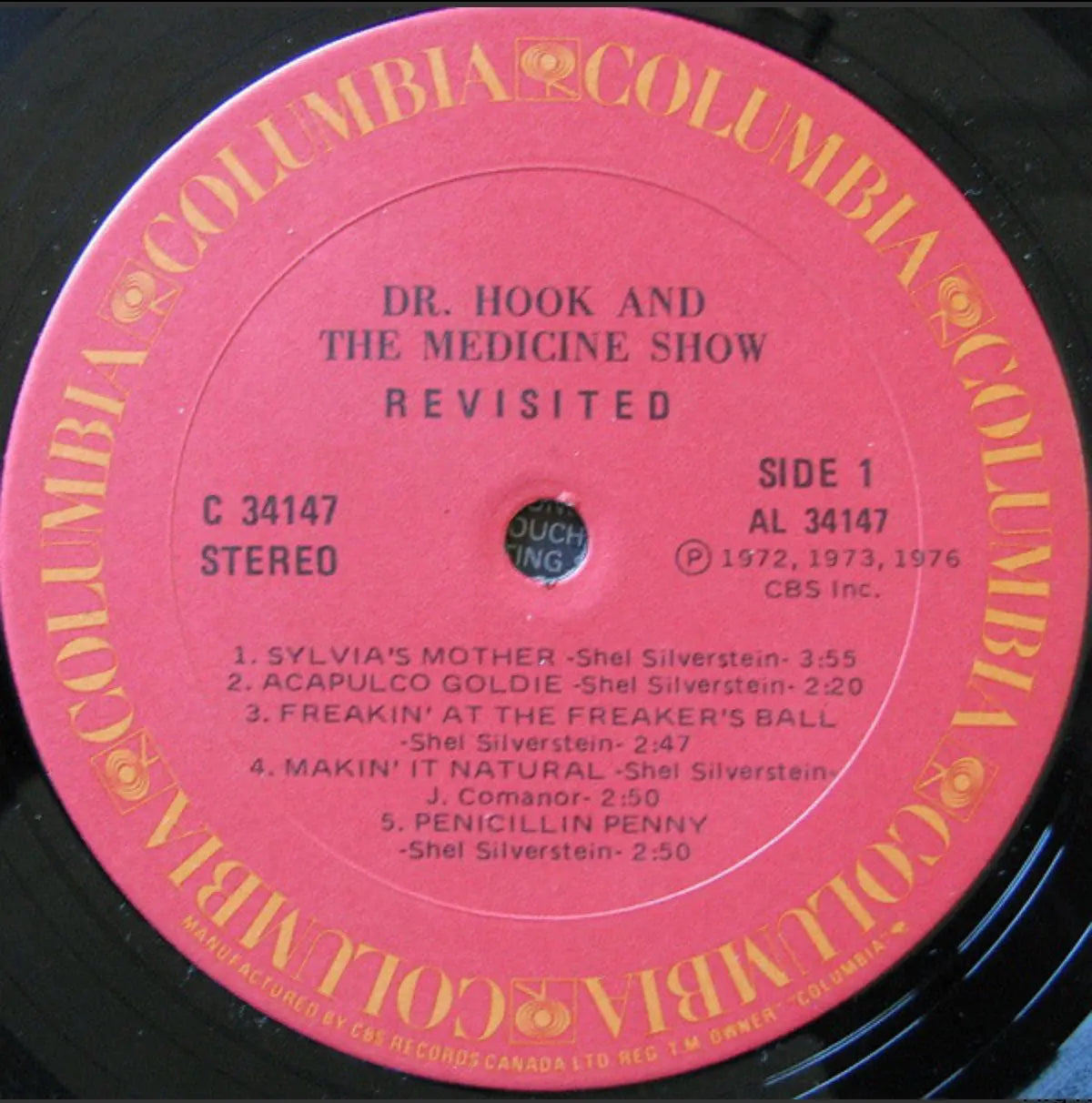 Dr. Hook – Revisited - The Best Of Dr. Hook (And The Medicine Show) - 1976 VinylPursuit.com
