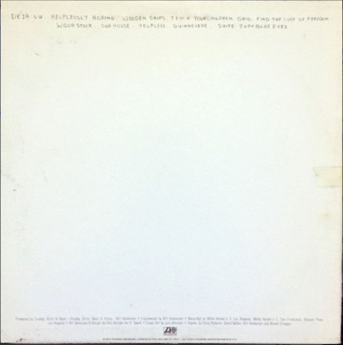 Crosby, Stills, Nash and Young – So Far - 1974 Pressing VinylPursuit.com