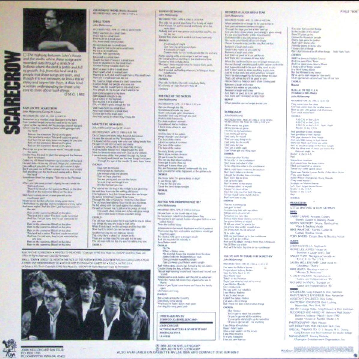 John Cougar Mellencamp – Scarecrow - VinylPursuit.com