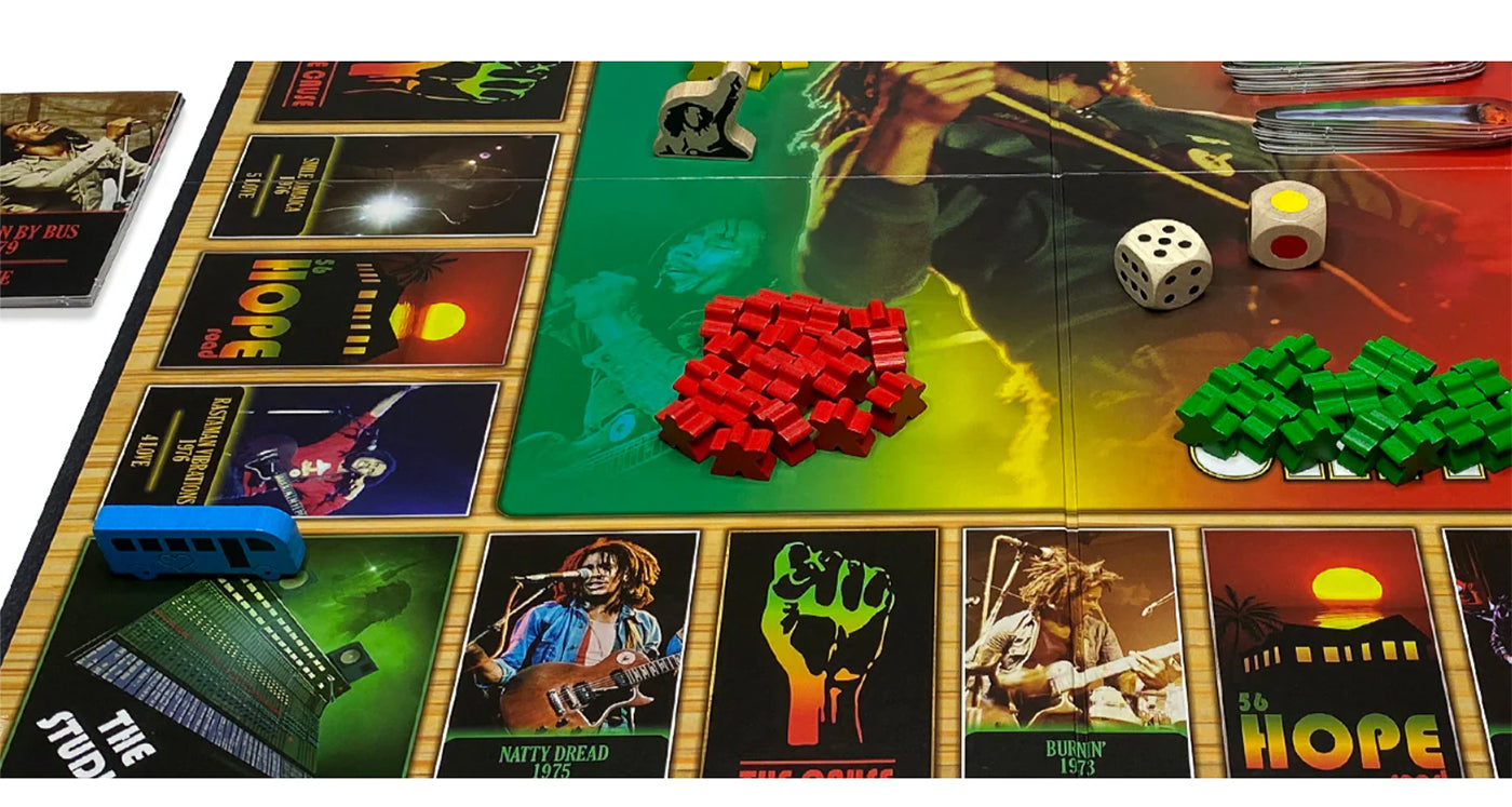 The Game of Peace, Love and Unity! Official Bob Marley Board Game - Sealed! VinylPursuit.com