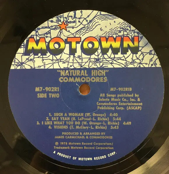 Commodores – Natural High - 1978 US Pressing SEALED! VinylPursuit.com