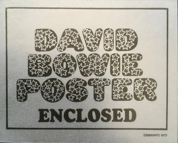 David Bowie – The Man Who Sold The World - Sealed Picture Disc with Poster! VinylPursuit.com
