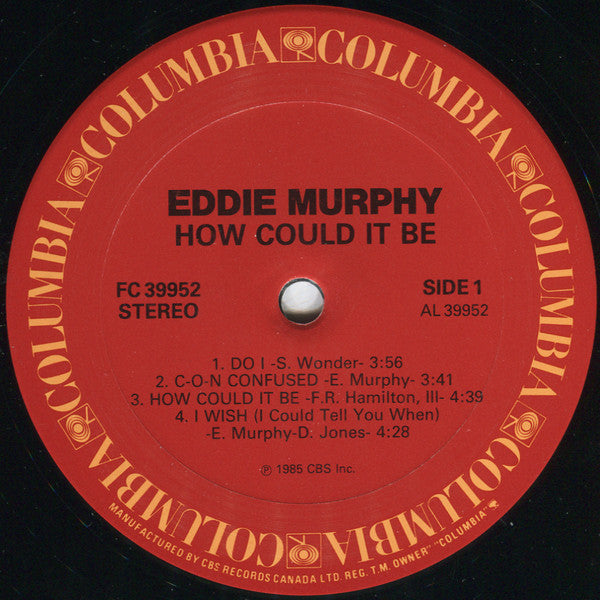 Eddie Murphy – How Could It Be - 1985 Pressing in Shrinkwrap! VinylPursuit.com