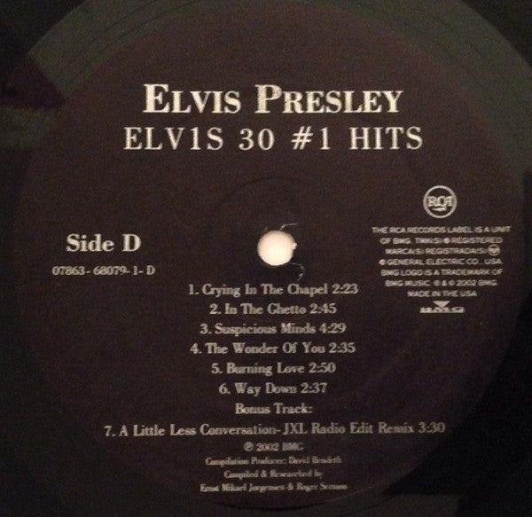 Elvis Presley – ELVIS 30 #1 Hits - US Original Pressing SEALED! VinylPursuit.com