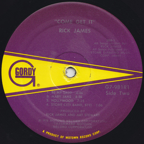 Rick James – Come Get It! - 1979 Rare US Pressing SEALED! VinylPursuit.com